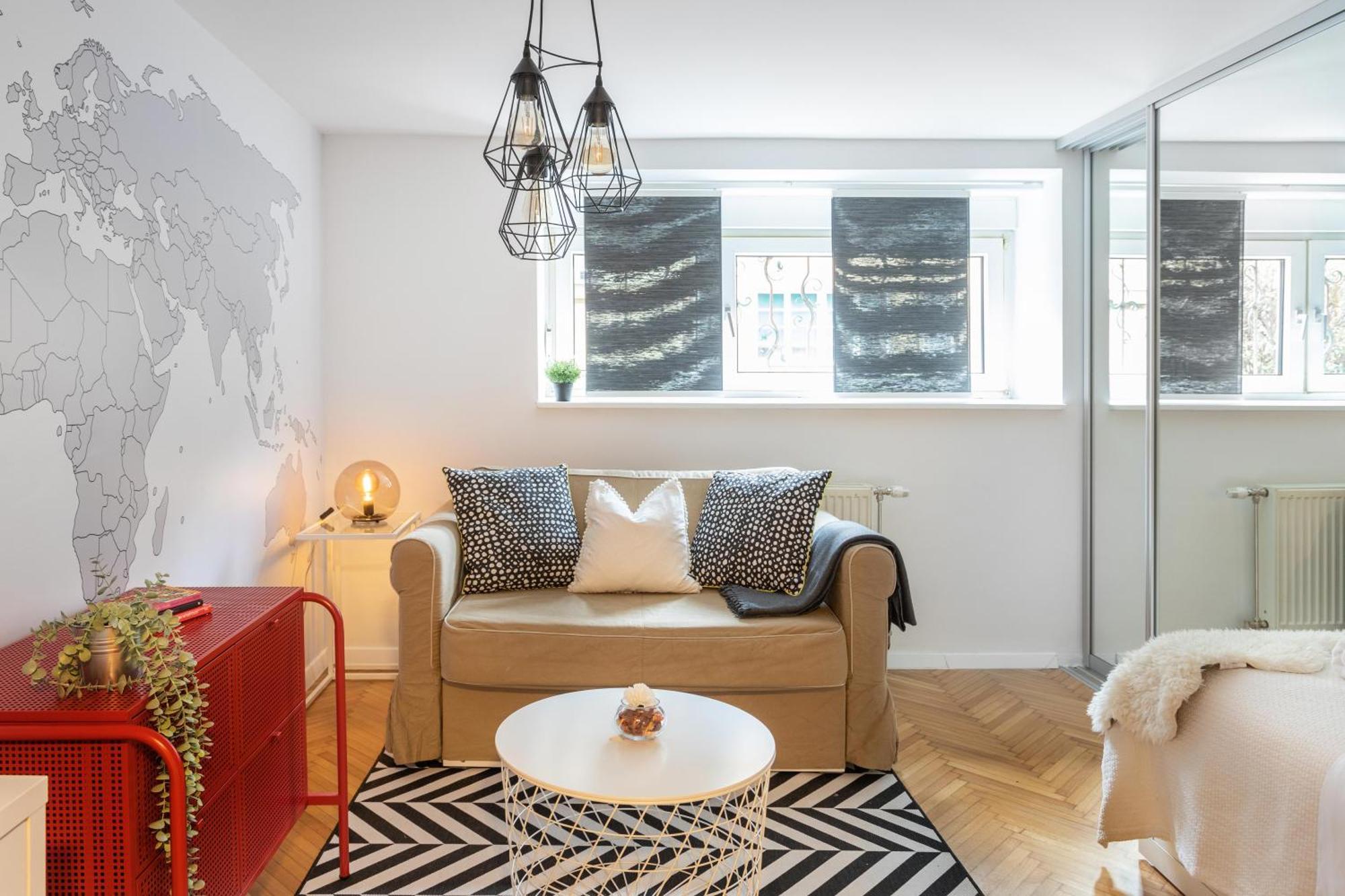 Modern Studio Near British Square Zagreb Exterior foto